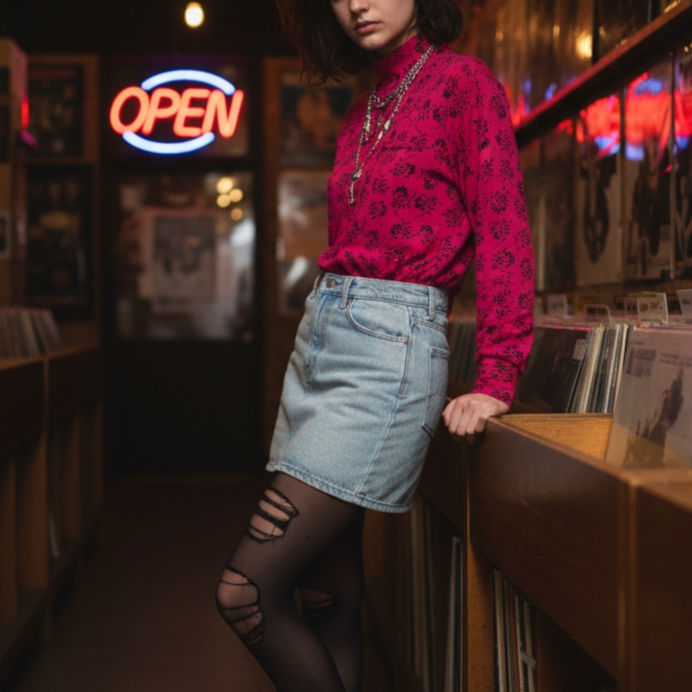 Allison Smith Petite Long Sleeve Vintage 90’s size Petite Medium